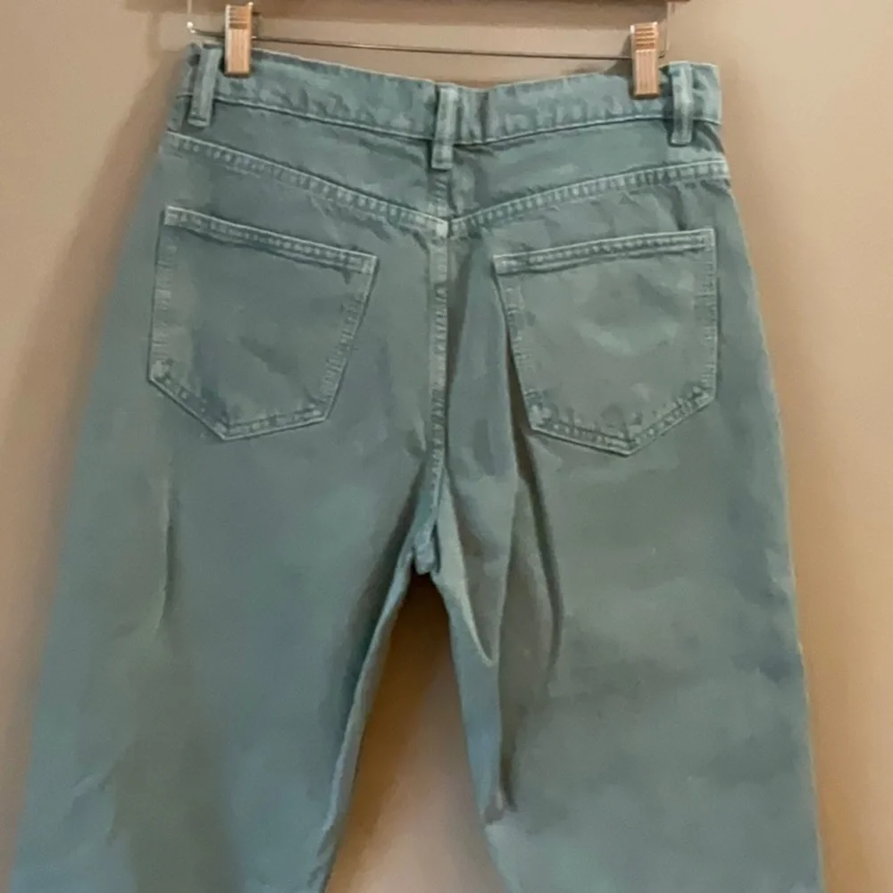 Zara jeans straight leg light green 9374/061/500/38